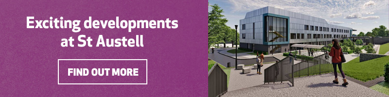 Developments on our St Austell Campus